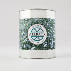 Midnatblå linoliemaling Allbäck