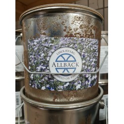 Rustplettede dåser Havregrå 1 l