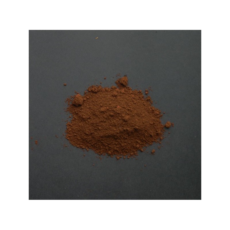 Brændt umbra rødbrun