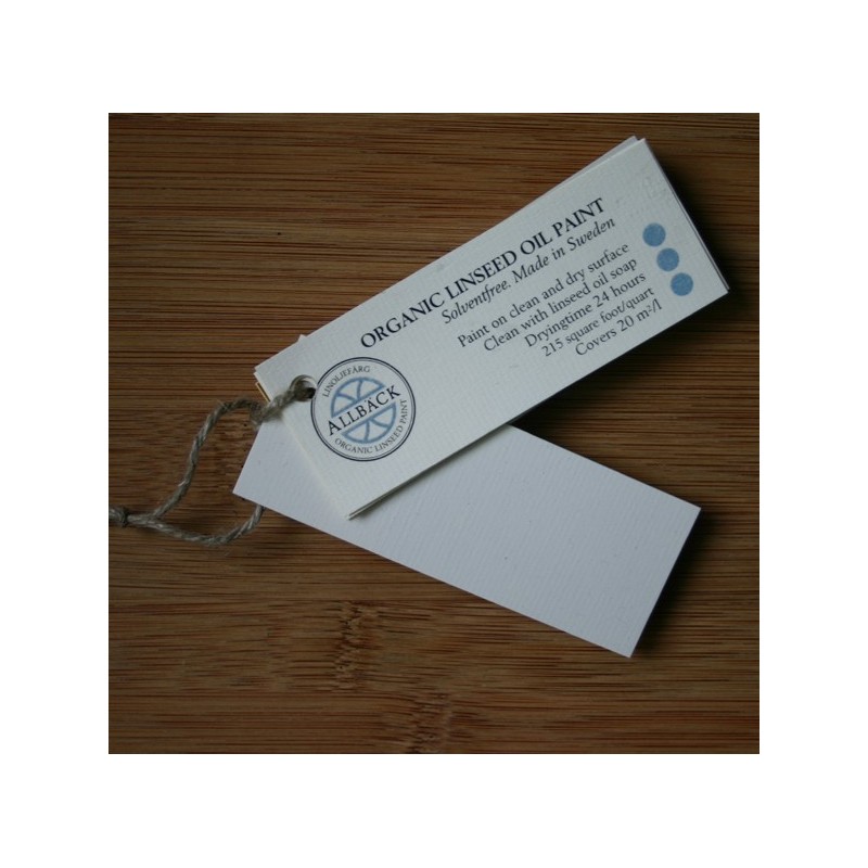 Allbäck Linoliemaling Mandelhvid